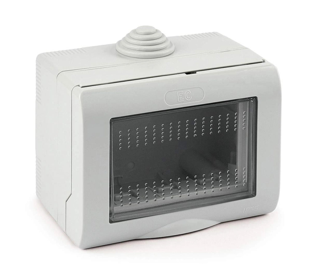 CONTENITORE DA PARETE PER APPARECCHI IP55 MYLIFE 1 Posto - EC ELETTROCANALI