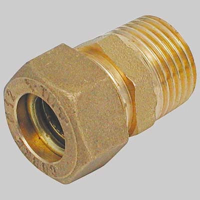 RACCORDO DIRITTO MASCHIO ORING TIEMME  16 x 1/2     TIEMME