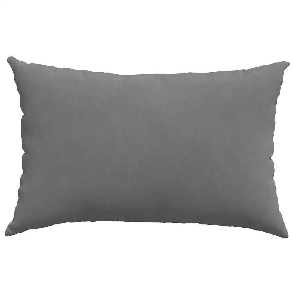 Cuscini da Divano 2 pcs Grigio scuro 60 x 40 cm Tessuto 42013684
