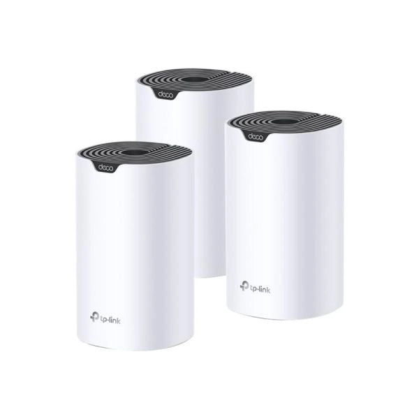 Tp-link deco s7 (3-pack) dual-band (2.4 ghz/5 ghz) wi-fi 5 (802.11ac) bianco, nero interno - 138907