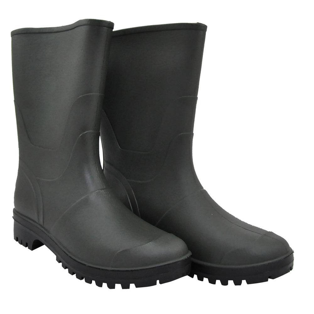 STIVALI 'TRONCHETTO' N. 47 - colore verde  - MADE IN ITALY