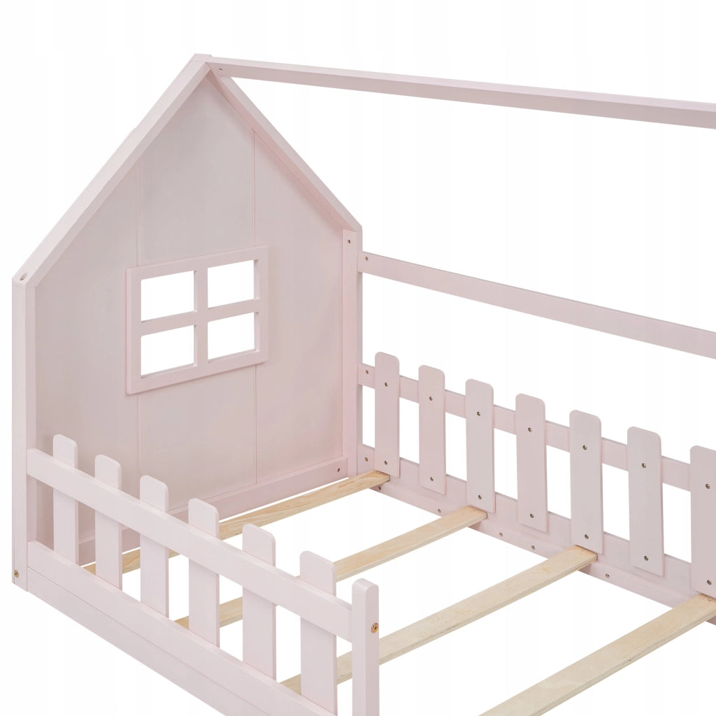 Letto singolo per bambini - Xylo - 90x200 - Rosa