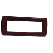 VIMAR IDEA - RONDO` PLACCA 6P METAL BORDEAUX