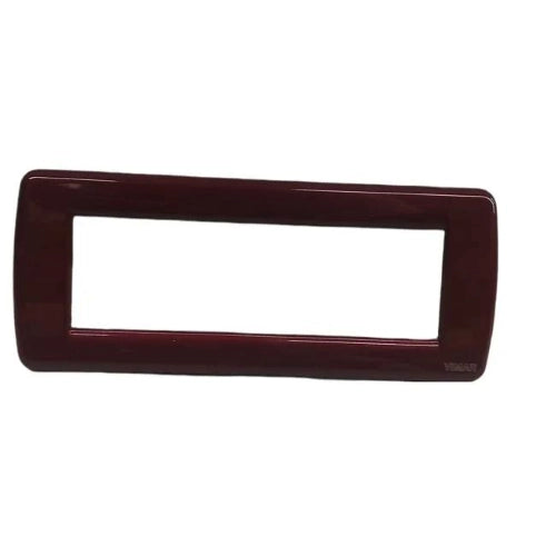 VIMAR IDEA - RONDO` PLACCA 6P METAL BORDEAUX