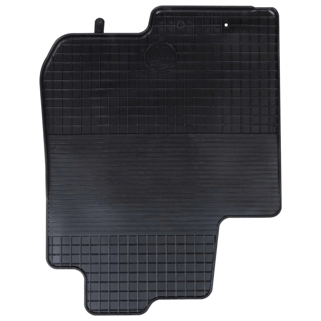 Tappetino per Auto 4 pcs Nero Gomma 42029146