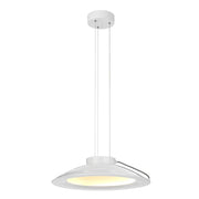 Elstead Europa lampada a sospensione LED bianca Ø50 36W