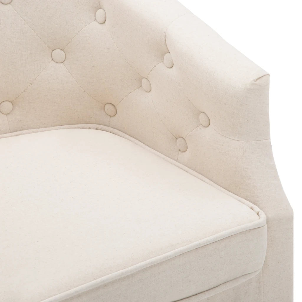 Poltrona | Sedia Relax Beige in Tessuto