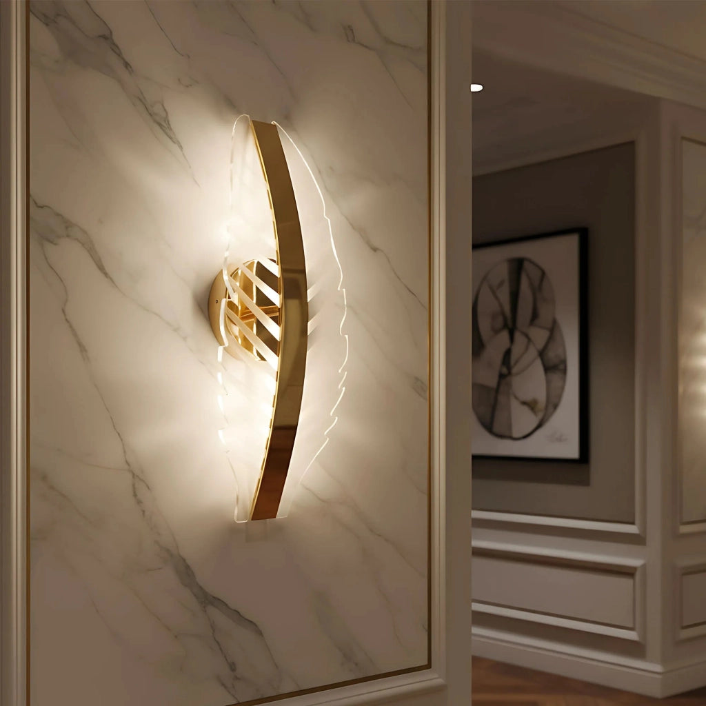 Lampada Da Parete Led G140-w Gold