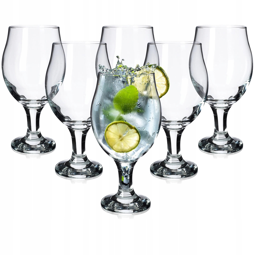 Set di 6 bicchieri da 570 ml per birra, gin tonic KADAX