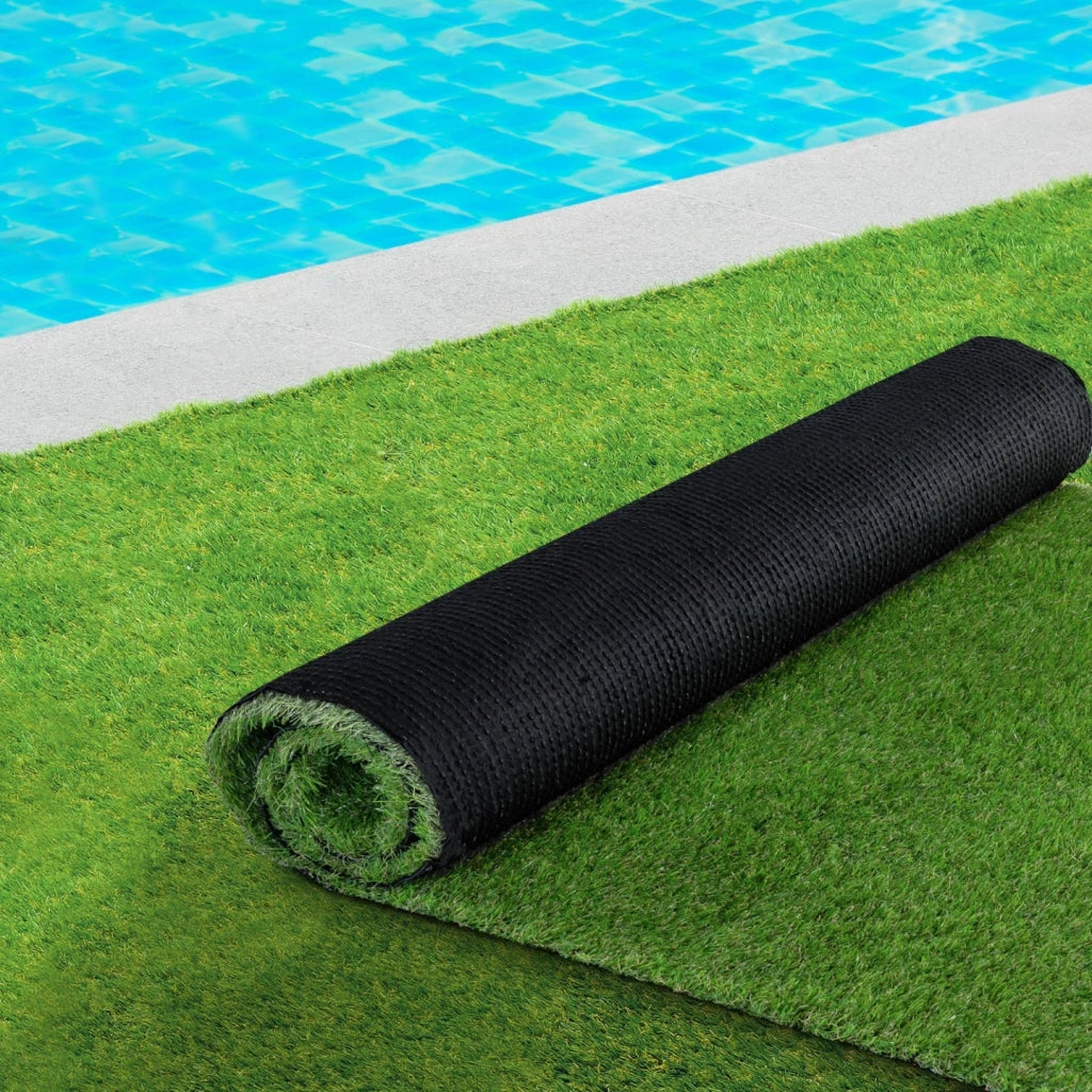 IDMarket - Erba artificiale 1x10 M spessore 30 mm per giardino e balcone