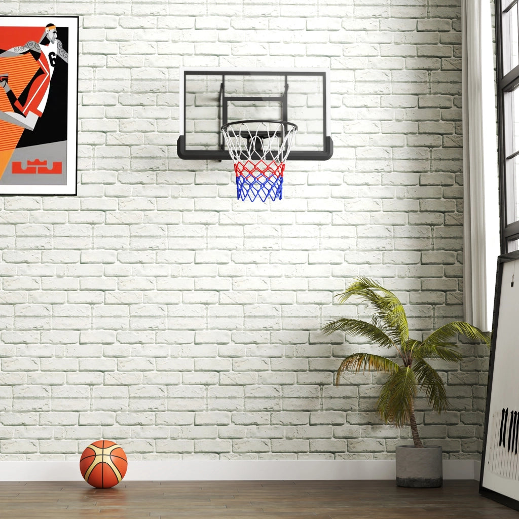 Canestro da Basket per Muro ¨C Minimal ¨C Nero