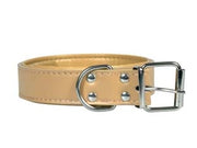 COLLARE PER CANI FINTO CUOIO IMBOTTITO- - cm.60x3 - 5 pezzi IL CAMPO