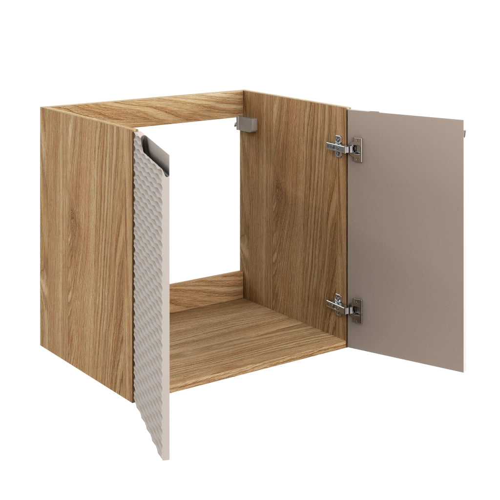 Mobile sottolavabo 60 cm 2 ante Ocean Beige 60 x 57 x 46 cm