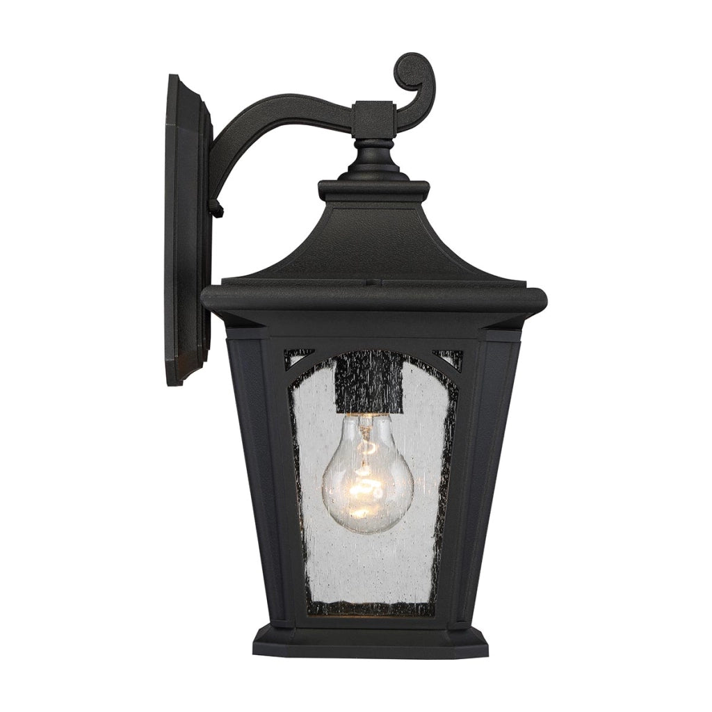 Applique esterna nera E27 60W IP44 Bedford Quoizel