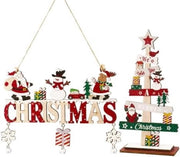 Decorazione di Natale in Legno con Fermo Oggetti e Tavola da Cucina