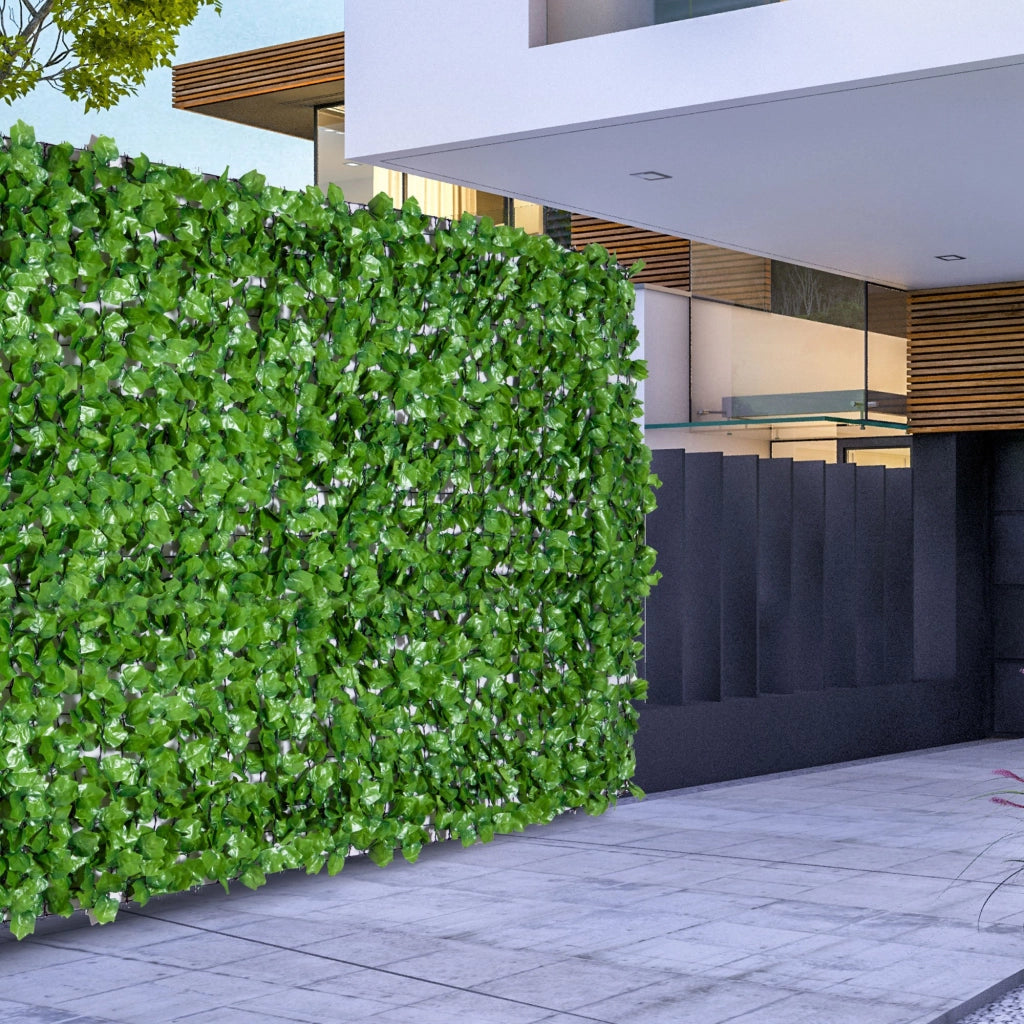 Hedge Artificiale Brise-Vue ¨C Minimal ¨C Verde 3x1 m