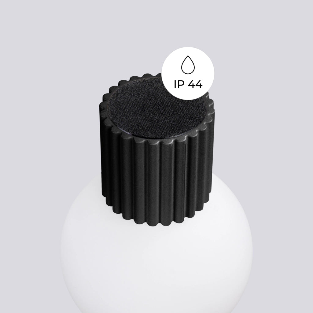 Lampada da parete HALO nera IP44
