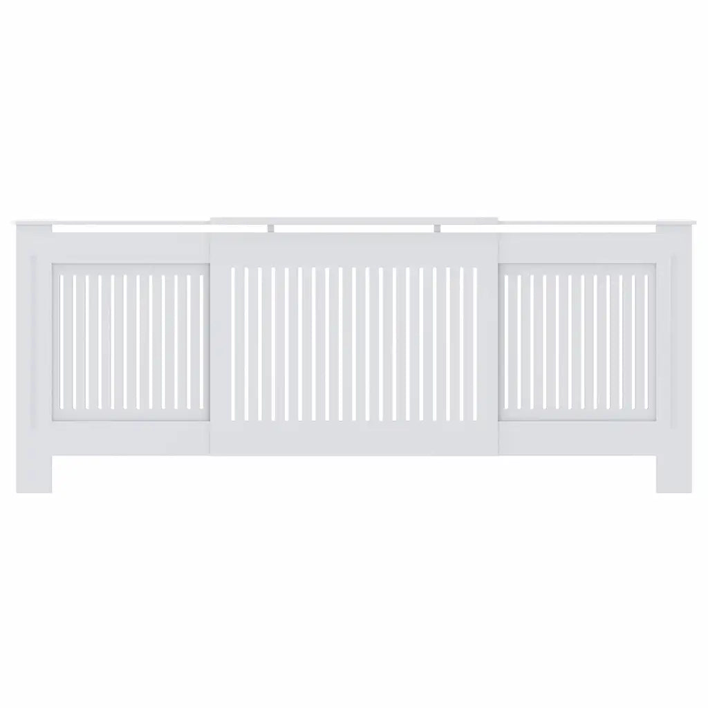 Copertura per radiatori 2 pcs Bianco 205 x 20,5 x 81,5cm 3403237