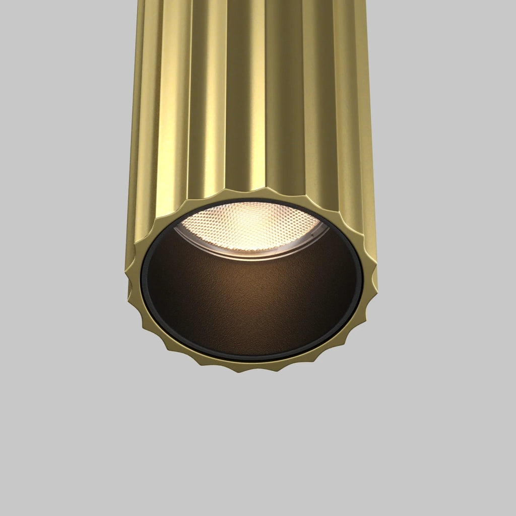 Maytoni Applique design Calipso 1 luce GU10 ottone alluminio