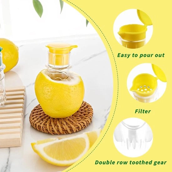 Due manici per limoni manuale pressa a mano portatile - per limoni