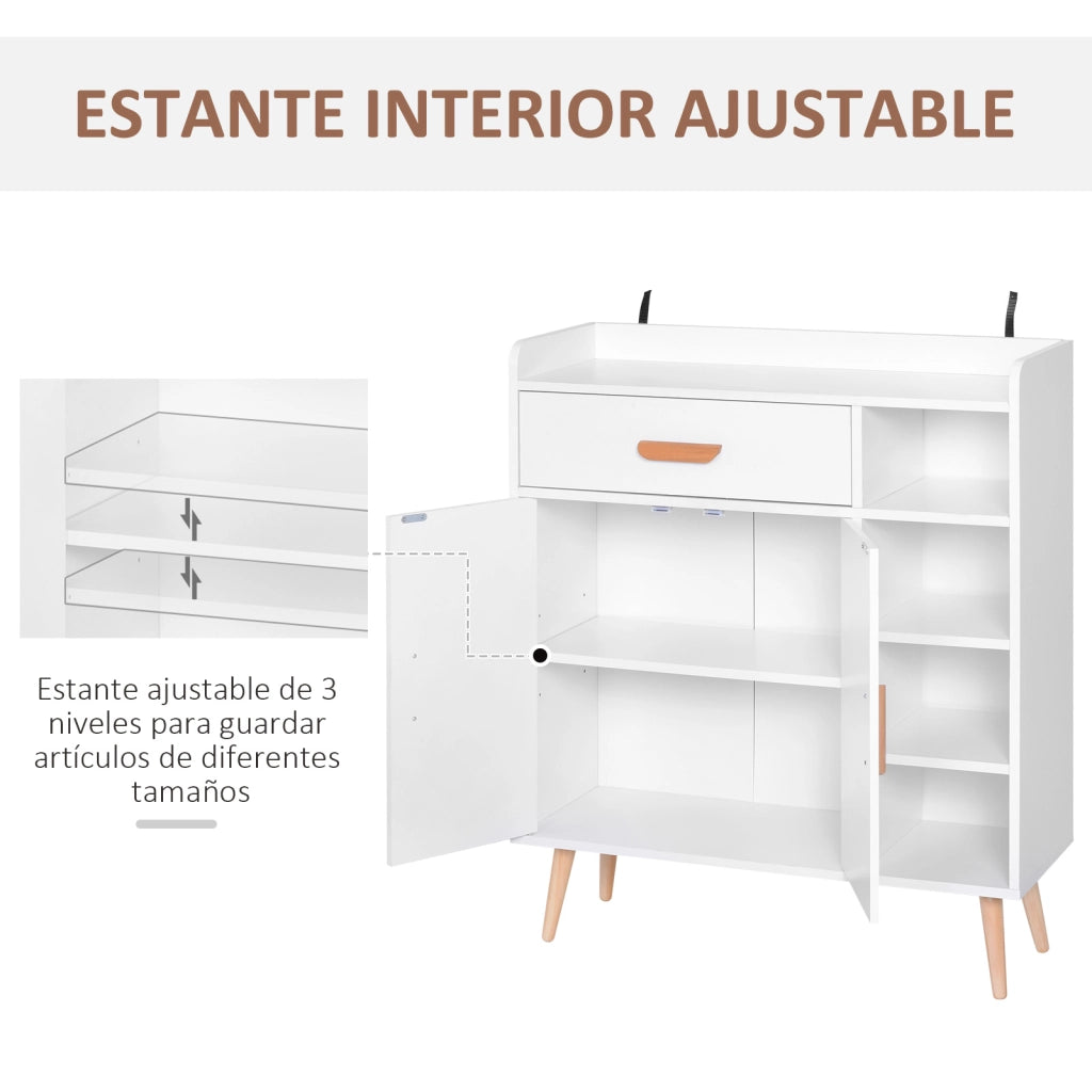 Armadio Multiuso ¨C Minimal ¨C Bianco 80x29.5x96cm