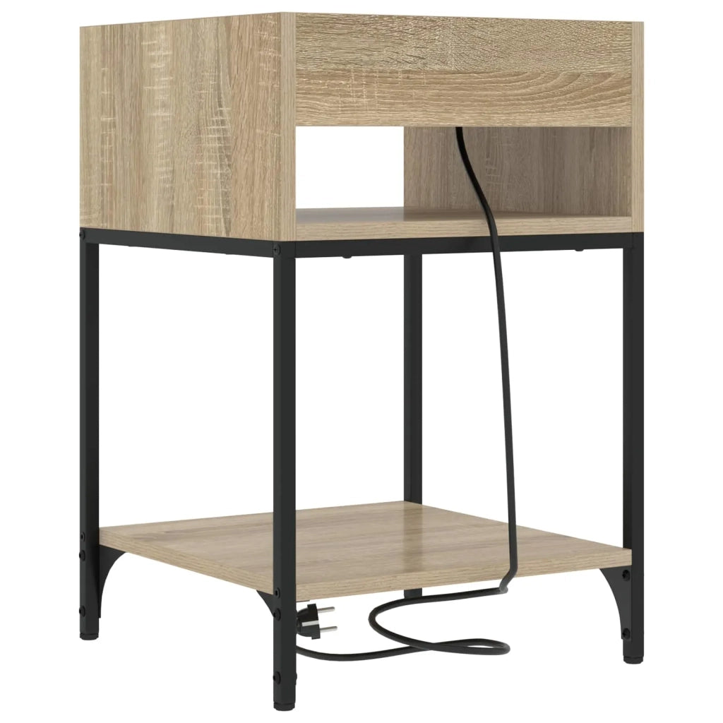 Armadio da Notte 2 pcs Rovere Sonoma 40 x 40 x 61 cm 859473
