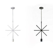 Trade Shop - Lampada A Sospensione Moderna A Stella Per Lampadine E27 Portalampada B35-x -