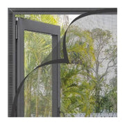 C ZANZARIERA KIT STRAPPO FINESTRA 150X180 NERO