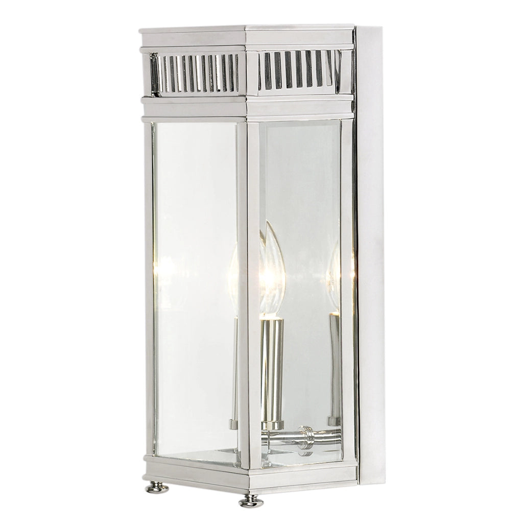 Applique esterna Holborn Elstead cromo lucido E14 IP44