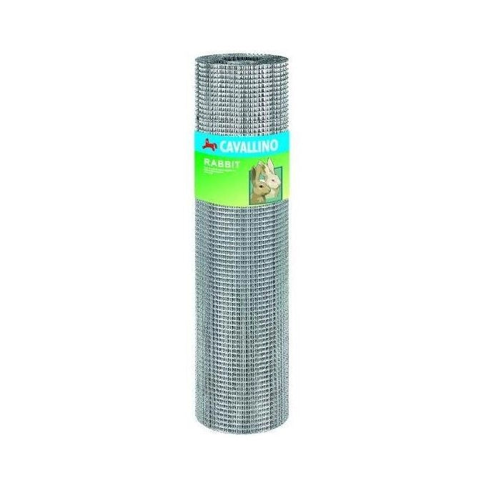 Blinky 00667-05 Rete Elettrosaldata Zincata Cavallino Rabbit maglia 6,3x6,3 mm filo 0,55 mm rotolo 5 m H 50 cm