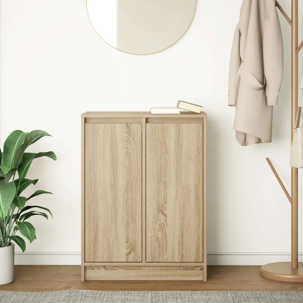 Credenza Rovere Sonoma 57x34x76 cm in Legno Multistrato 861618