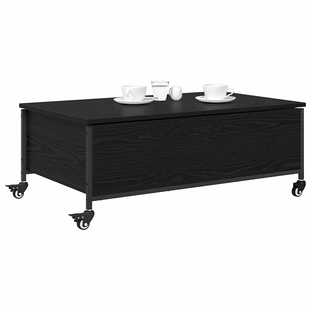 Tavolino da salotto Rovere Nero 91 x 55 x 32 cm 883003