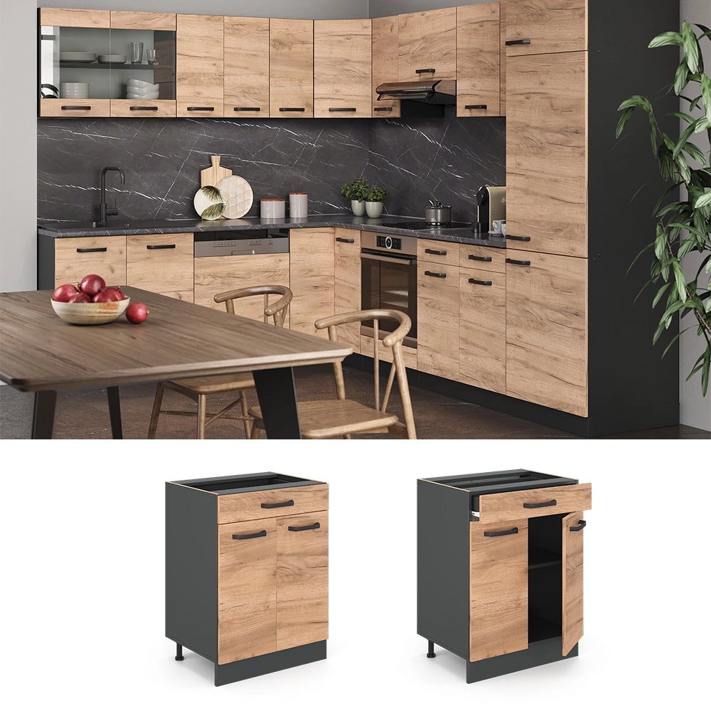 Vicco Base da cucina Quercia dorata 60 cm , AP Oak