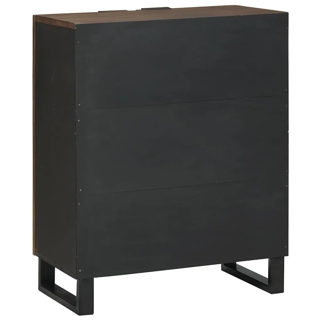 Credenza Marrone 60 x 33.5 x 75 cm Legno massello di mango