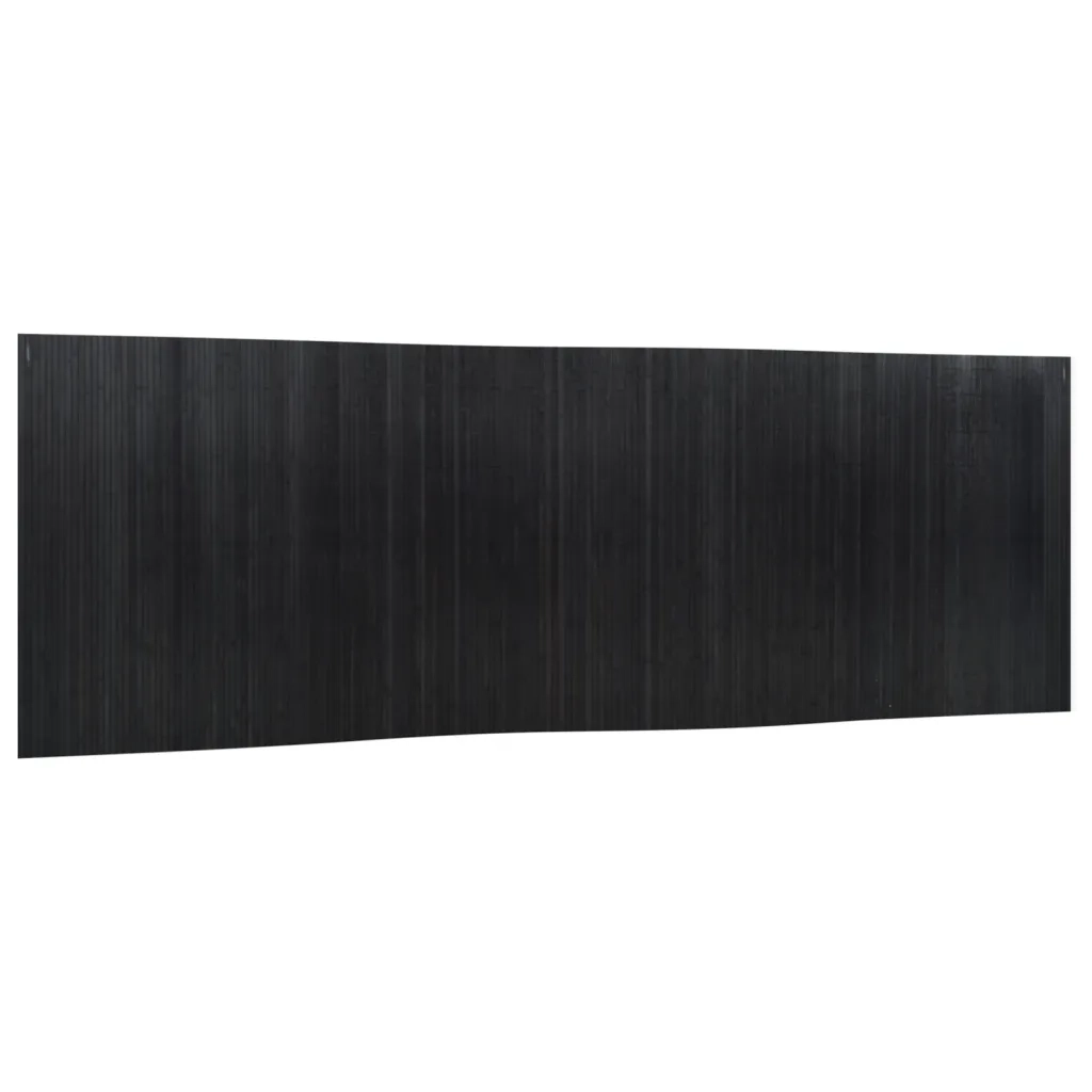 Divisorio Ambienti | Divider per stanze | Paravento Nero Larghezza 600 cm Altezza 165 cm in Bamb¨´