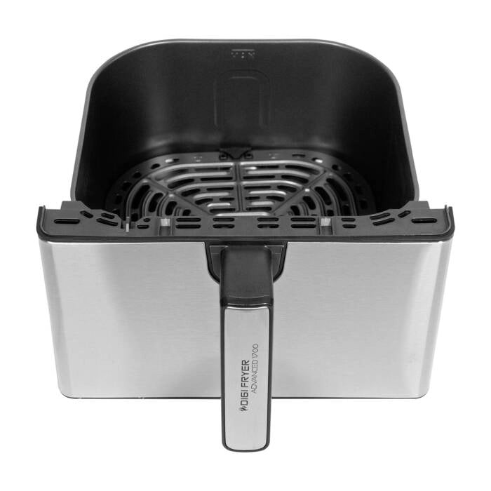 Friggitrice ad aria 8L 1800W con 12 programmi, doppia resistenza e controllo touch temperatura 80-200°C - Sogo