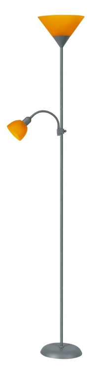 Lampada da terra Rabalux Action 4026 E27+E14 cromata