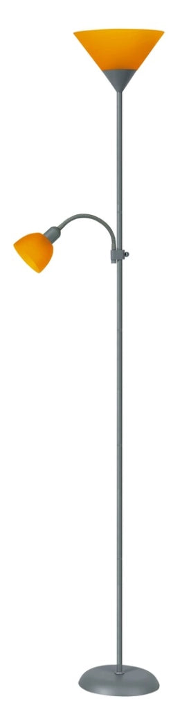 Lampada da terra Rabalux Action 4026 E27+E14 cromata