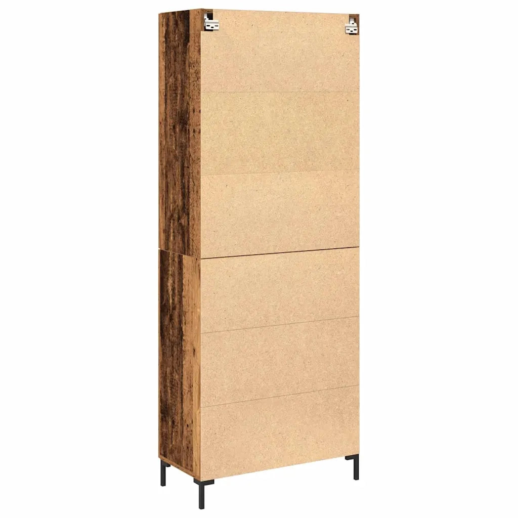 Credenza 2 pcs Legno vecchio 69,5 x 34 x 180 cm 3334349