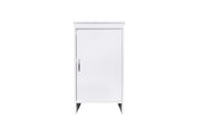 Base for Laundry Composition in PVC, Complete Kit 45x50 cm, Garden Model, Perfect for Functional Spaces