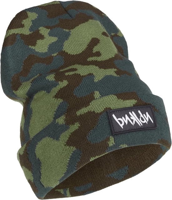 Cappello Camuffato con Patch Tessuto - Caldo - Uno Taglia - Unisex