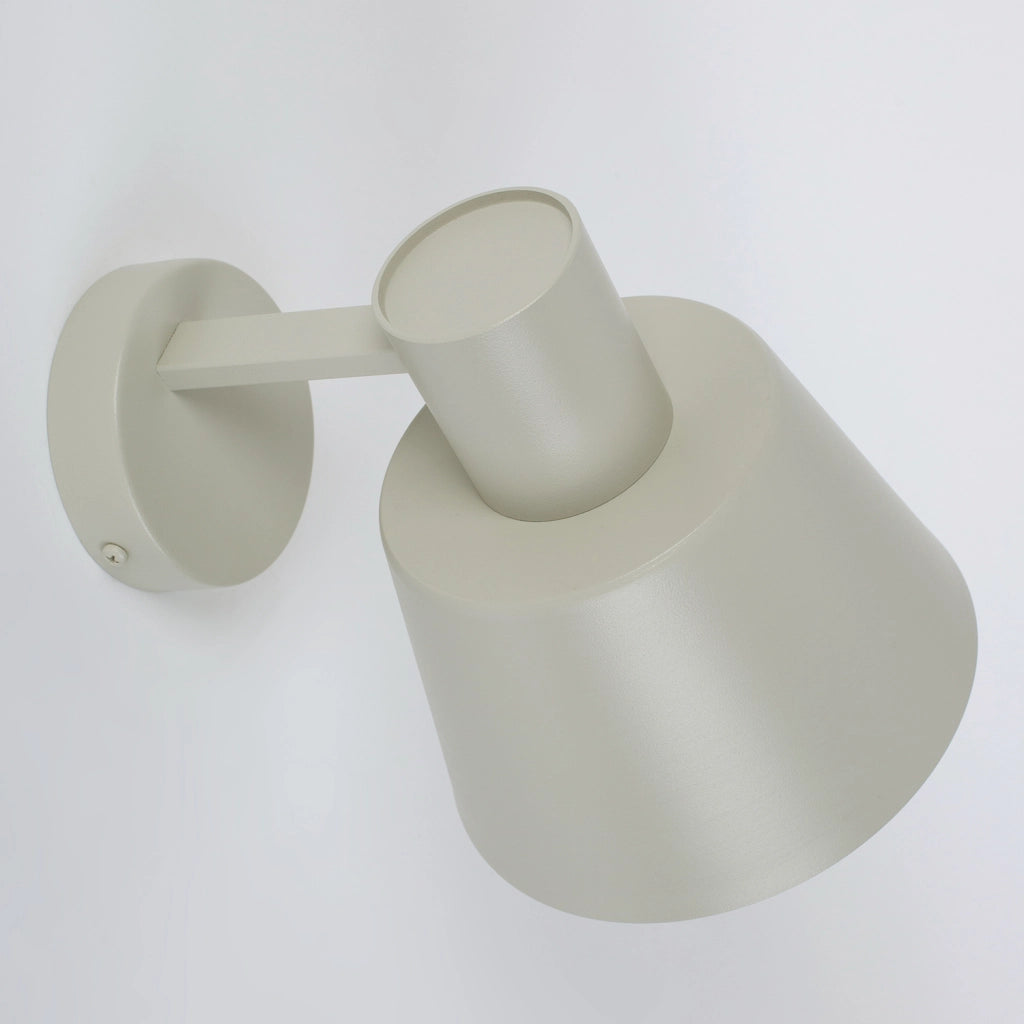 Applique classica DUNKA grigio beige E27 15W Sigma