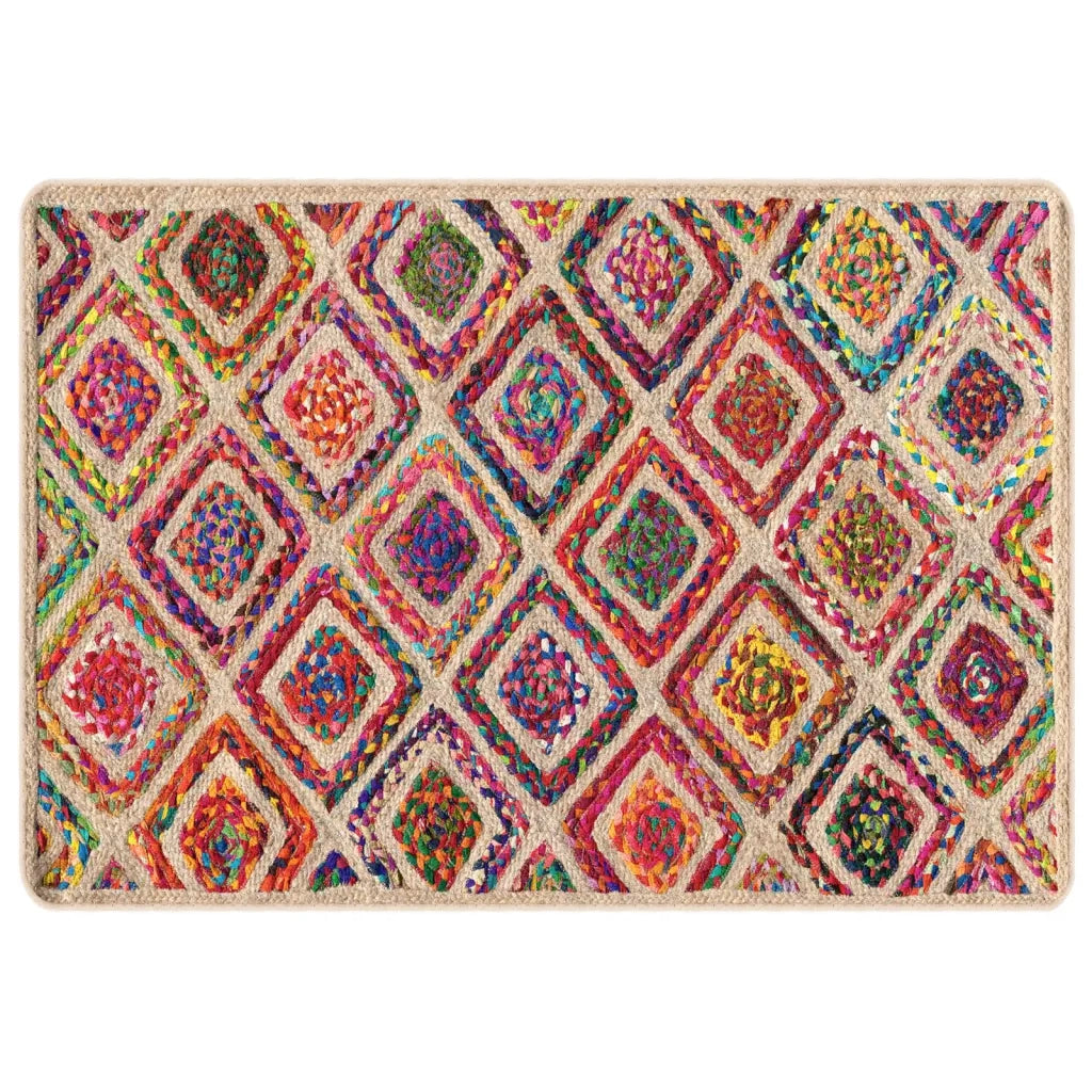 Tappeto Lavabile Multicolore 160x230 cm 136588