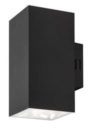 Applique esterna nera quadrata LED 18W IP65 Urfa Rabalux