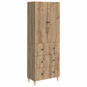 Set di armadi 2 pcs 66 x 34,5 x 90 cm Legno ingegnerizzato