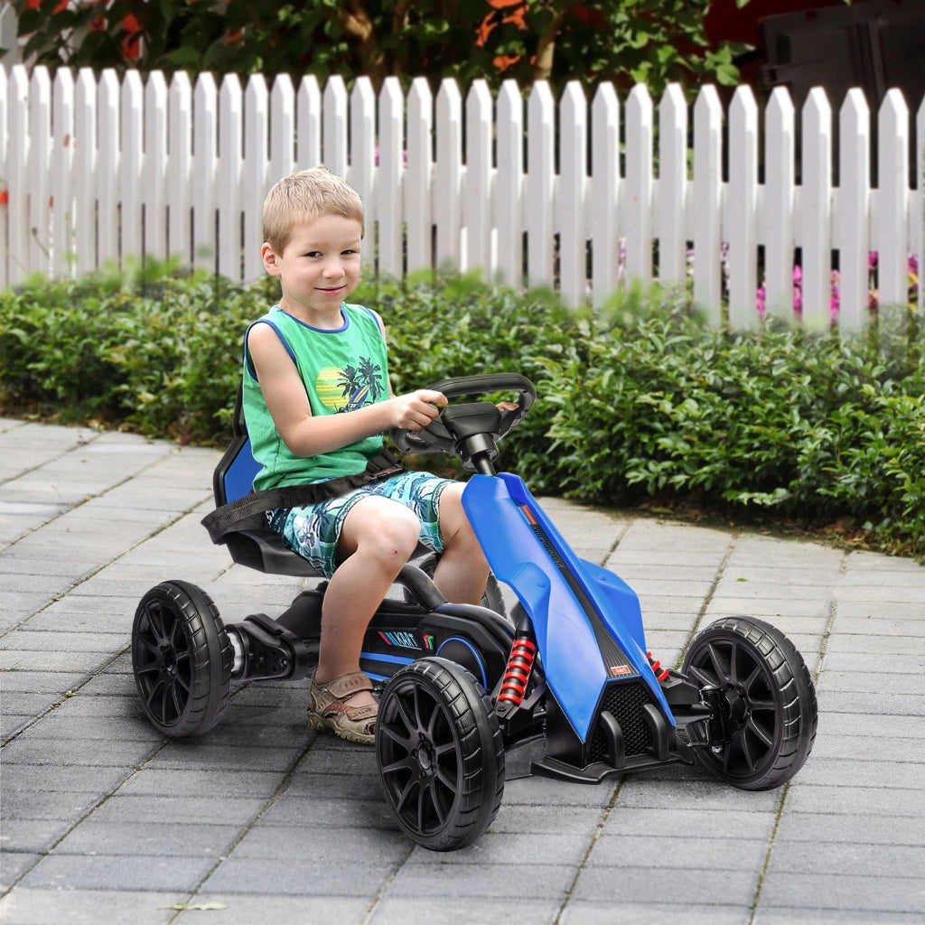 Auto Elettrica per Bambini 12V ¨C Minimal ¨C 100x58x58,5cm Blu