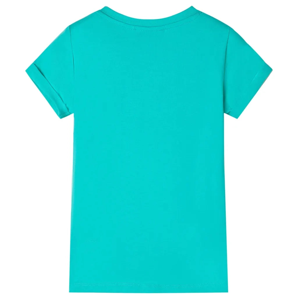 Maglietta da Bambina Menta 116