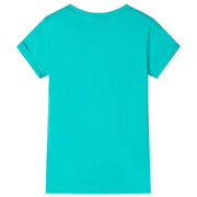 Maglietta da Bambina Menta 116