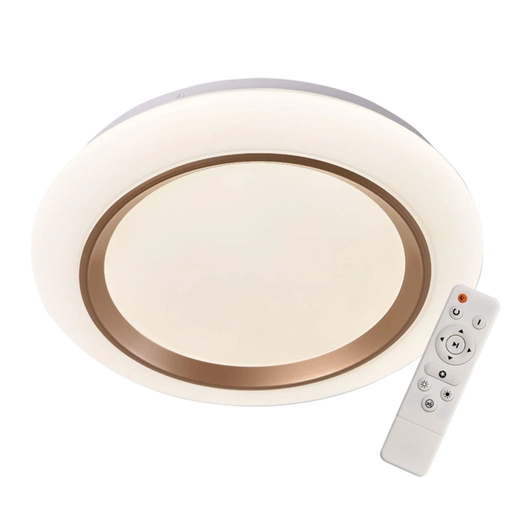 LÚZETE - AVENUE PLAFONIERA A LED 58W DIMMERABILE BRONZO