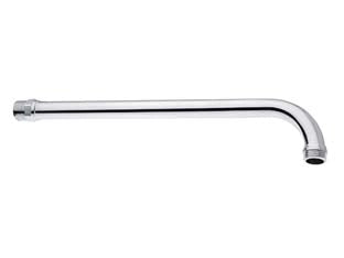 BRACCIO DOCCIA NORMALE PER SOFFIONE- - M 1/2 cm.30 ottone cromato - 2 pezzi